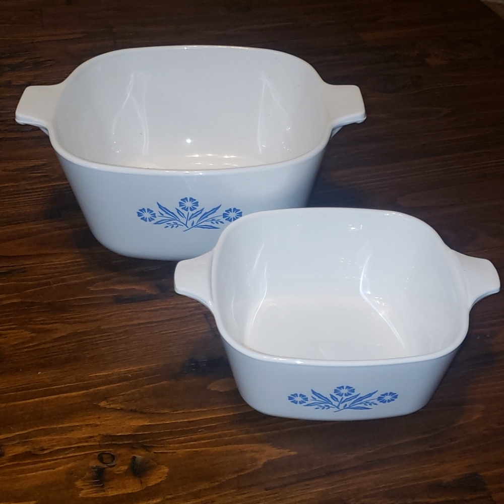 Corning Ware Blue Cornflower Casserole Dis… - Picture 9 of 9